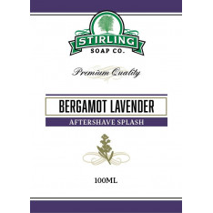 Après Rasage Splash Bergamot Lavender Stirling Soap Company